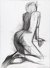 female figure drawing Matthew Tome