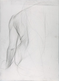 female figure drawing Matthew Tome