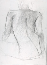 female figure drawing Matthew Tome