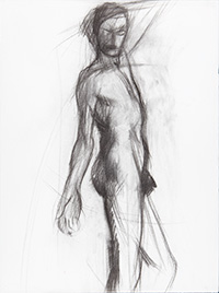 female figure drawing Matthew Tome