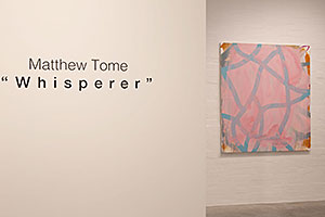 Whisperer Installation view, Matthew Tome 2023